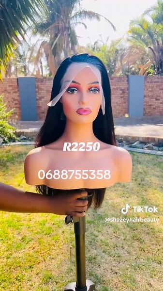 Double drawn Brazilian wig 24 inches frontal R2250