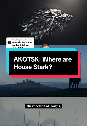 Replying to @drpnkpearl Where are House Stark in A Knight of the Seven Kingdoms? #aknightofthesevenkingdoms #stark #housestark #asoiaf #gameofthrones @Game of Thrones @HBO Max
