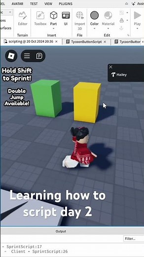 Learning how to script Day 2