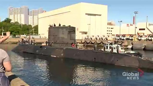 HMCS Windsor returns to Halifax after five-month deployment