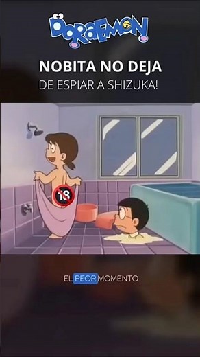 Nobita saw Shizuka Bathing #doraemon #cartoon #anime #shizuka #nobita #bathing #shizukadrawing