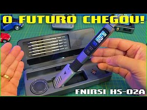 SOLDERING IRON OF THE FUTURE! Meet the FNIRSI HS-02A 100w - Smart Soldering Iron!