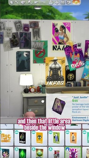 Teen Gamer Bedroom - Sims 4 #sims4 #sims4build #teenroom #gamer