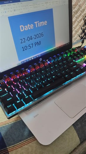 MS Word date and time shortcut cut key #viral #windows #computer #foryou #shorts #trick #kulsum