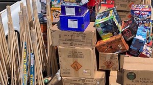 Police seize 5,000 pounds of illegal fireworks in Southern California ahead of Fourth of July