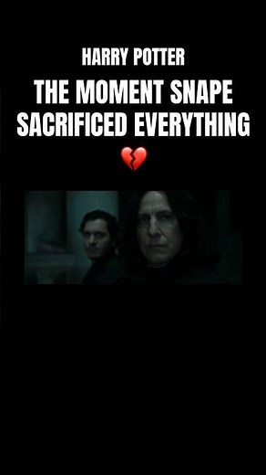 One of the most heartbreaking moments in Harry Potter history. 💔