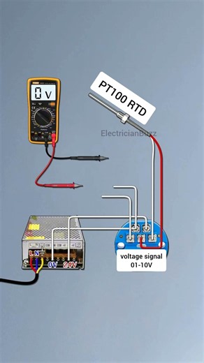 PT100 Temperature Transmitter Working ⚡