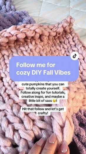 ✨ If you’re all about getting cozy vibes and easy DIYs, you’re in the right place! 🧶 I’m here showing you how to make chunky knit blankets, pillows, and even cute pumpkins that you can totally create yourself. Follow along for fun tutorials, creative inspo, and maybe a little bit of sass 😉! Hit that follow and let’s get crafty! #foryou #chunkyknit #diyvibes #bernat #tutorial #ChunkyBlanket