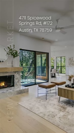 Welcome to your own private treehouse in the heart of Northwest Hills 🌿✨ This beautifully remodeled 2BD/2BA condo in Stillhouse Canyon offers peaceful, tree-filled views and fresh updates that make it feel brand new. From new flooring and lighting to a brand-new fridge and stove, every detail shines. Enjoy your morning coffee on the back porch surrounded by nature, then head out to explore nearby shops, dining, and all that Austin has to offer. 🌳☕️ $350,000 | 4711 Spicewood Springs Rd #172, Au