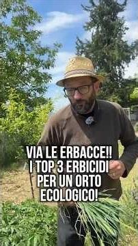 STOP alle ERBACCE! Ecco gli unici tre erbicidi bio che puoi usare....