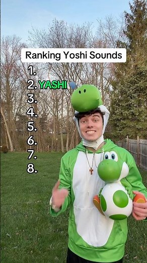 Ranking Yoshi Sounds 🦖🗣️