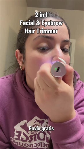 2 in 1 Electric Facial and Eyebrow Hair Trimmer