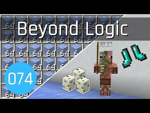 Beyond Logic #74: ❄️ Luke Frostwalker Ice Farm | Minecraft 1.13