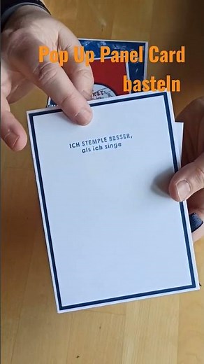 Besondere Karten basteln mit Stampin'Up! Pop Up Panel Card