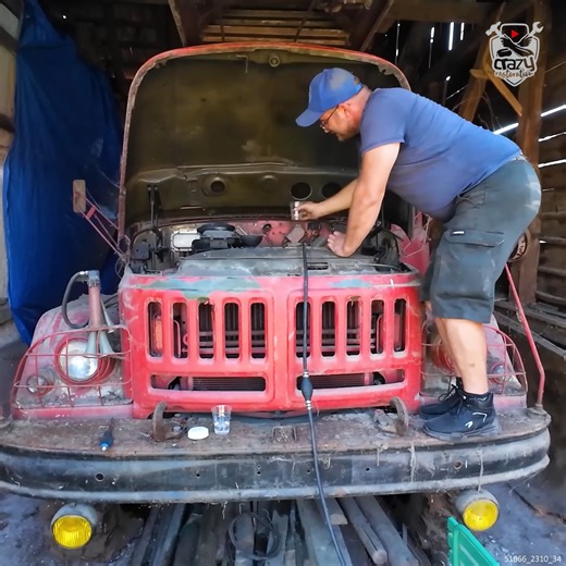 1.5M views · 26K reactions | 27 Years Later… The Engine Finally Lives Again #EngineRevival #WillItStart #27YearsLater | Crazy Restoration | Facebook