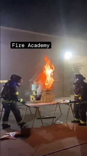 Fire Behavior EXPLAINED: Live Burn Demo Using a Model Home!
