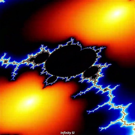 A Shape That Never Finds Its Final Form ♾️ #affine #fractal #math