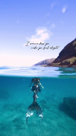 A mermaids ballad 🎶 #professionalmermaid #mermaid #mermaidcore tail and outfit by Merbella Studios Inc. | Mermaid Sirenity