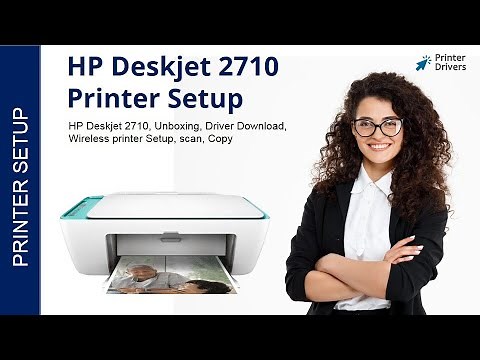 HP Deskjet 2710 Printer Setup | Printer Drivers | Wi-Fi setup | Unbox | HP Smart App Install