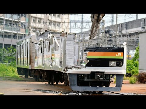 【郡山総合車両センター】209系3100番台 解体
