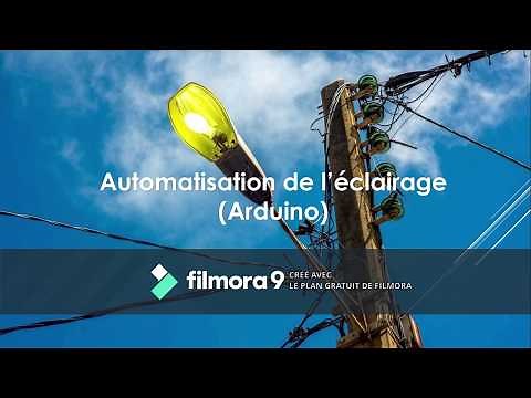 TUTO ARDUINO SYSTÈME D'ALLUMAGE AUTOMATIQUE DE L'ECLAIRAGE