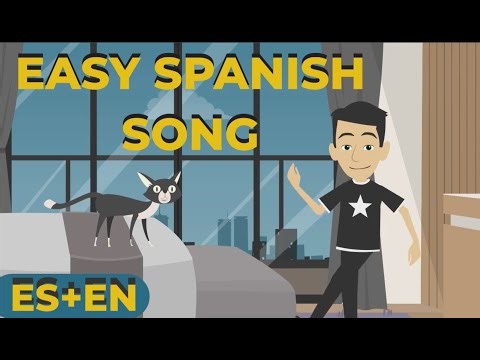Easy Spanish Song for Beginners (Sing Along) | Spanish Lyrics + English Translation