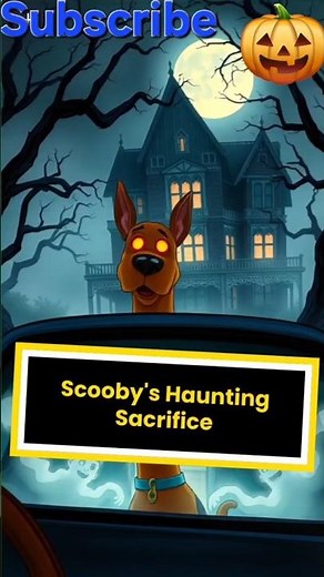 Scooby haunting sacrifice#horrorstories #shorts #viral #scoobydoo #creepycartoon #dark#scarystory