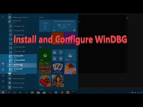 How To Install and Configure WinDBG For BSOD Analysis