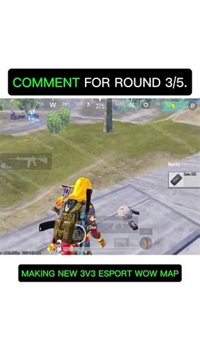 MAKING NEW 3V3 ESPORT WOW MAP #pubg #bgmi