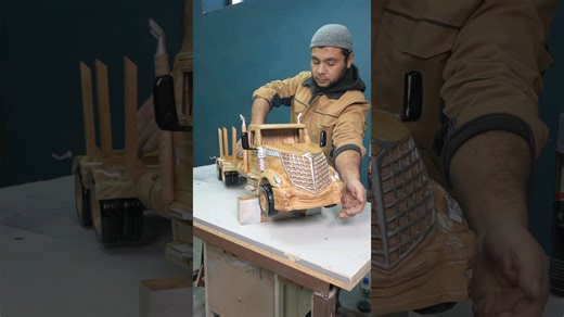 International Lanester model truck showcase