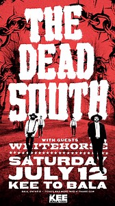 One month until Kee To Bala! July 12 | with @wearewhitehorse | Kinda pumped for this one up in Bala. 🇨🇦🫎 | The Dead South