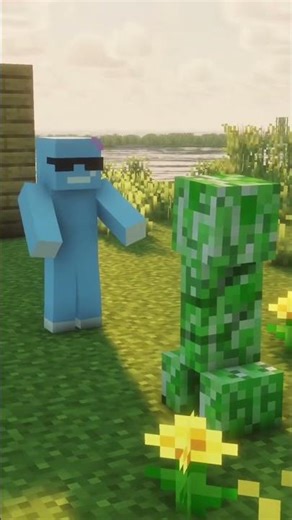 #minecraft #shorts playing funny minecraft with infinity craft07 💗