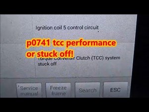 P0741 TCC SOLENOID PERFORMANCE OR STUCK OFF 4L60E (PART 2)