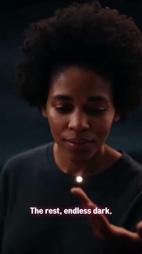 What if this dot was our universe? #Universe #SpaceScale #CosmicPerspective