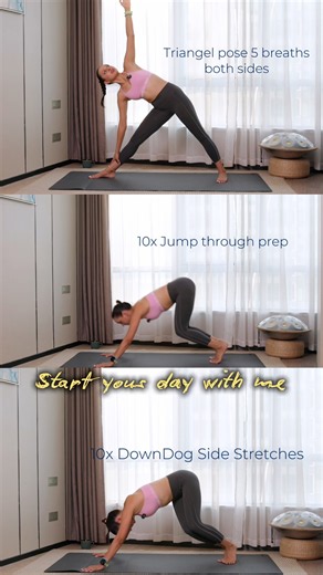 you don’t need 1 hour yoga, start with 10min #yogawellbeing #morningyoga #easyyoga