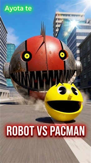 ROBOT MONSTER VS PACMAN