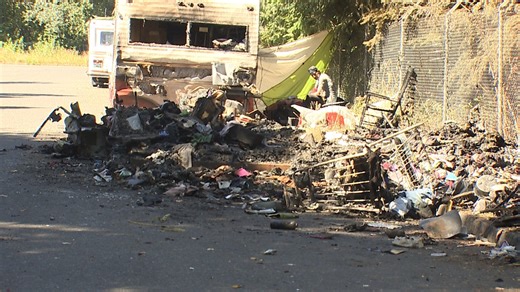 'Nothing has changed': Lents homeowner fed up with never-ending homeless camps