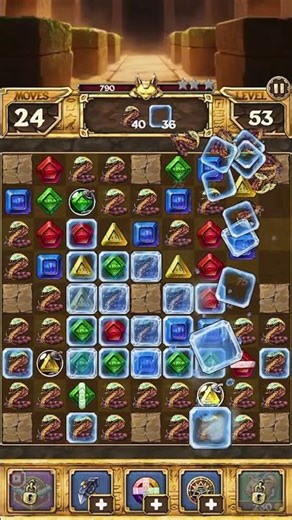 Jewel Pyramid: Match 3 Puzzle - the official trailer P V1 6s