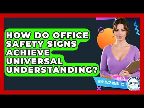 How Do Office Safety Signs Achieve Universal Understanding? - Office Wellness Insights
