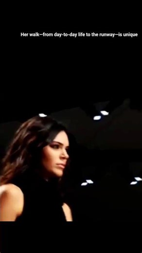 Her walk—from day-to-day life to the runway—is unique. Kendall for Versace FW17 #Kendall #Versace