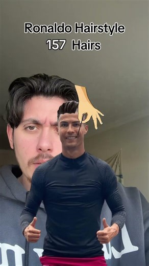 Cristiano Ronaldo hairstyle game #football #ronaldomg #cristianoronaldo #fifamg #cr7 #soccer