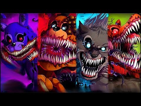 [SFM] Five Night at Freddy's Twisted mode all jumpscares +office