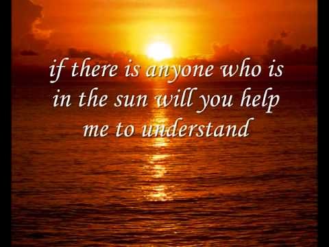 Joseph Arthur - In the Sun (with lyrics)