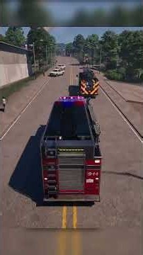 Fire Truck Turns The Wrong Way in FireFighter Simulator Ignite. Can we still be first on scene?