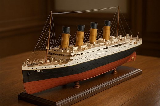 Titanic Ship Model Plan PDF – Build a Wooden Ocean Liner Model – Digital Blueprint Download - Etsy Canada