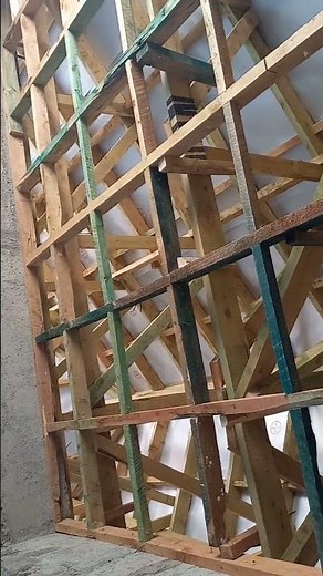 Setting Out and Fixing Timber Brandering for Gypsum Ceiling #construction #shortsfeed