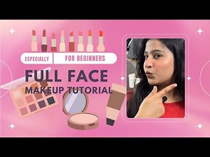 Full Face Makeup Routine | step by step | for beginners 💄❤️✨