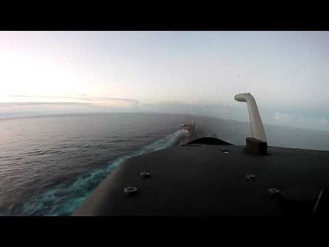 Appontage PA Charles de Gaulle en Rafale Marine