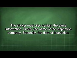 Fire Alarm Inspection Sticker NFPA Specifications Explained