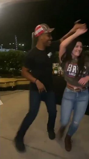 Hannah barron outdoors dancing with boy #dancing #HannahBarron